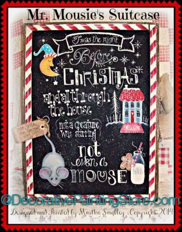 Mr. Mousies Suitcase ePattern - Martha Smalley - PDF DOWNLOAD